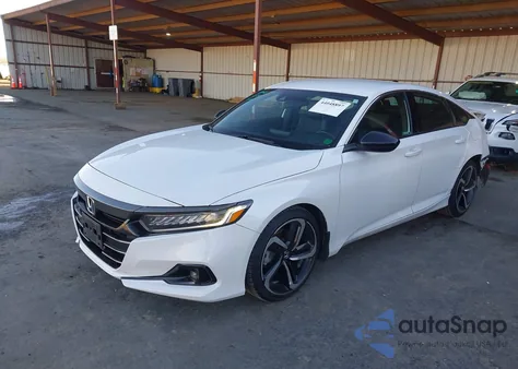 2022 Honda Accord Sport z USA, uszkodzony, nr VIN 1HGCV1F3XNA076351